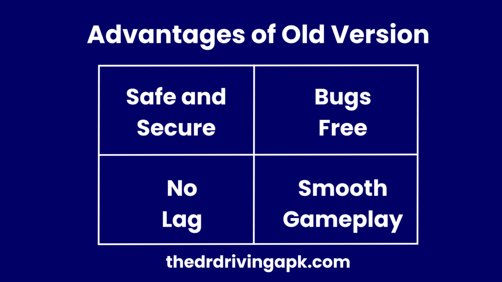 Advantages of Dr. Driving Old Version