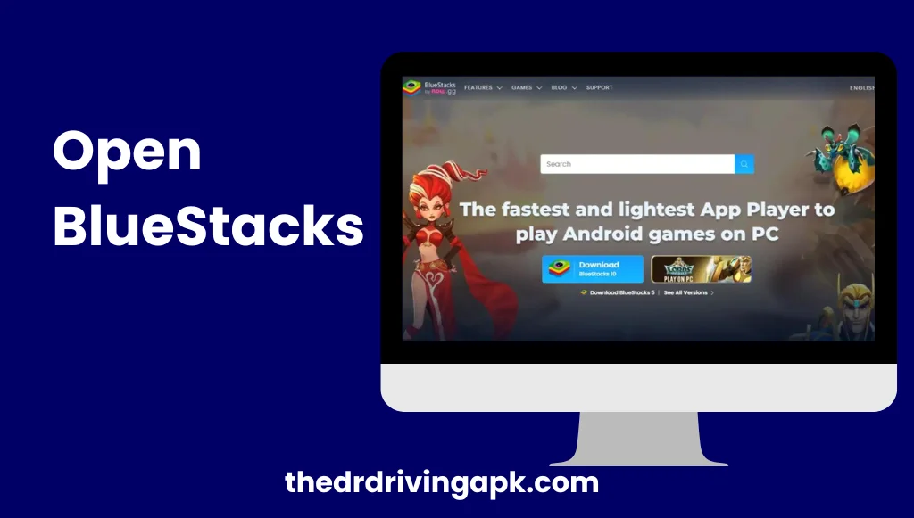 Open BlueStacks